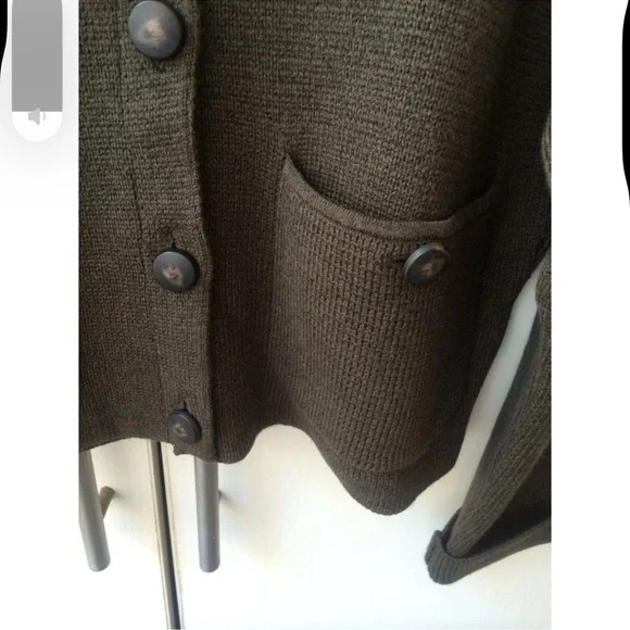 NWT SEZANE VALERIO JACKET CARDIGAN
KHAKI - Picture 10 of 14